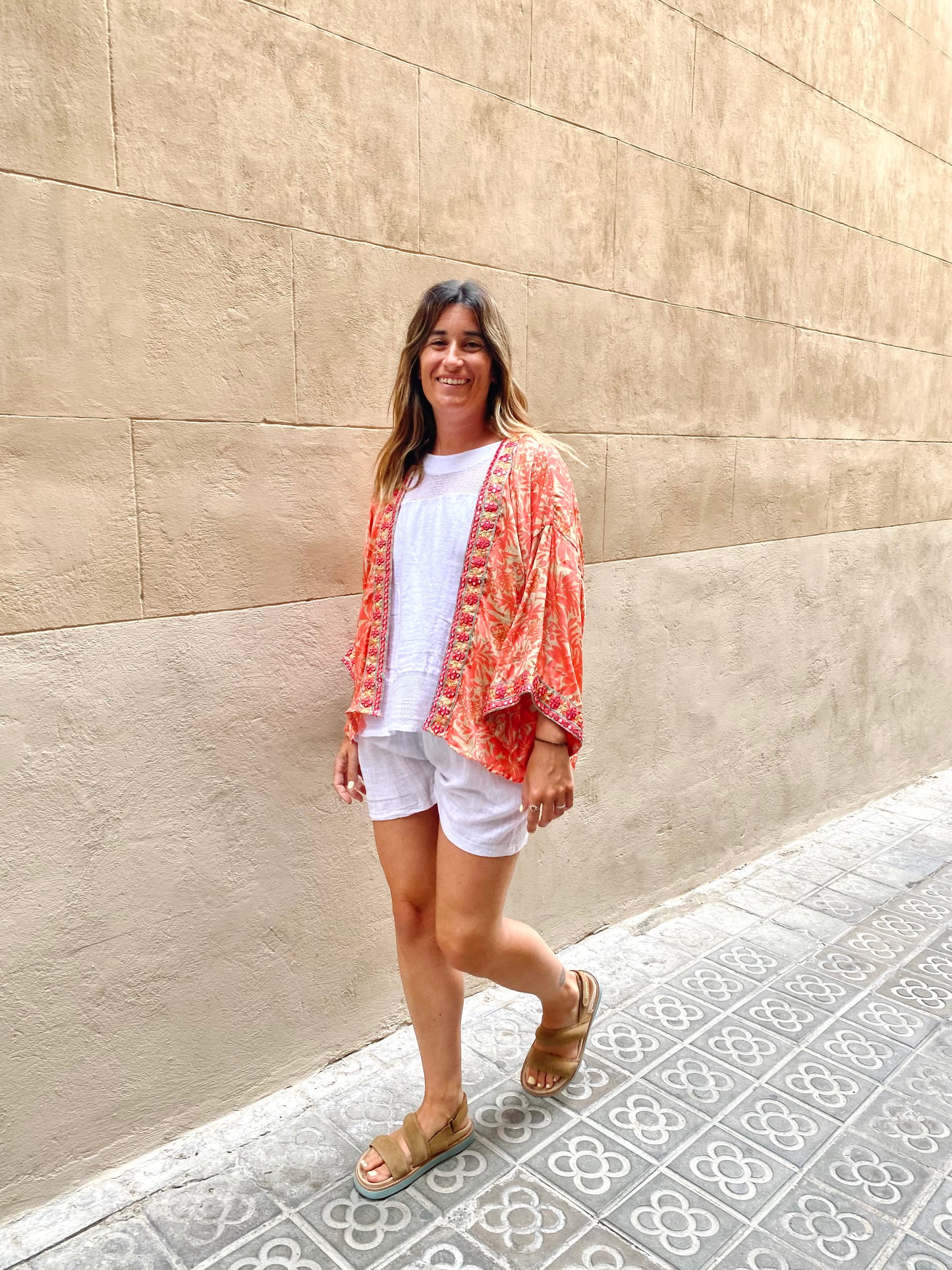 KIMONO SEDA CORTO