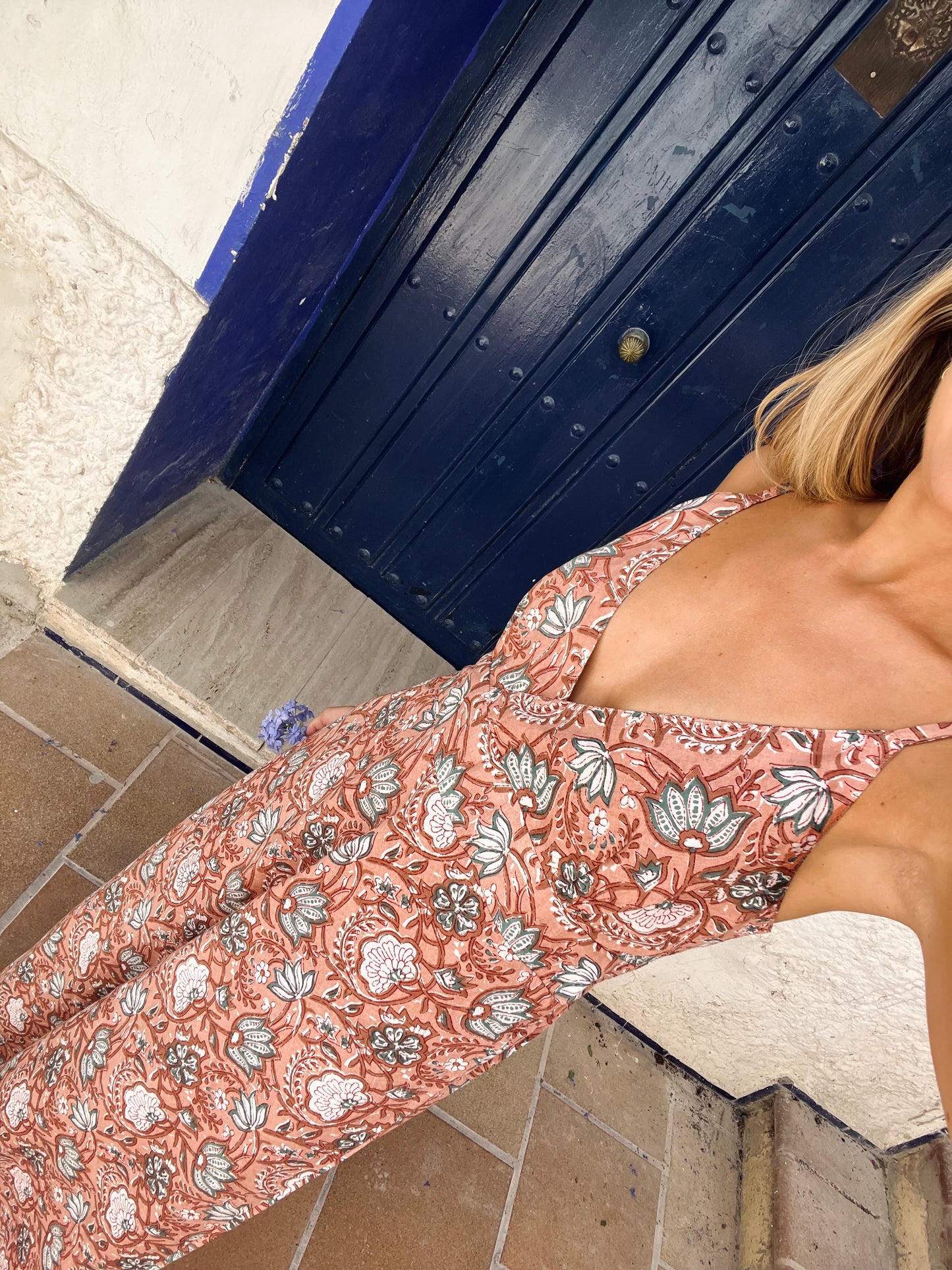 VESTIDO BLOCKPRINT TIRANTES