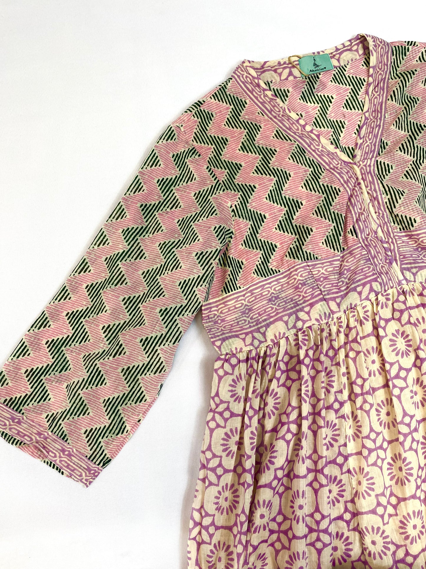 VESTIDO BLOCKPRINT