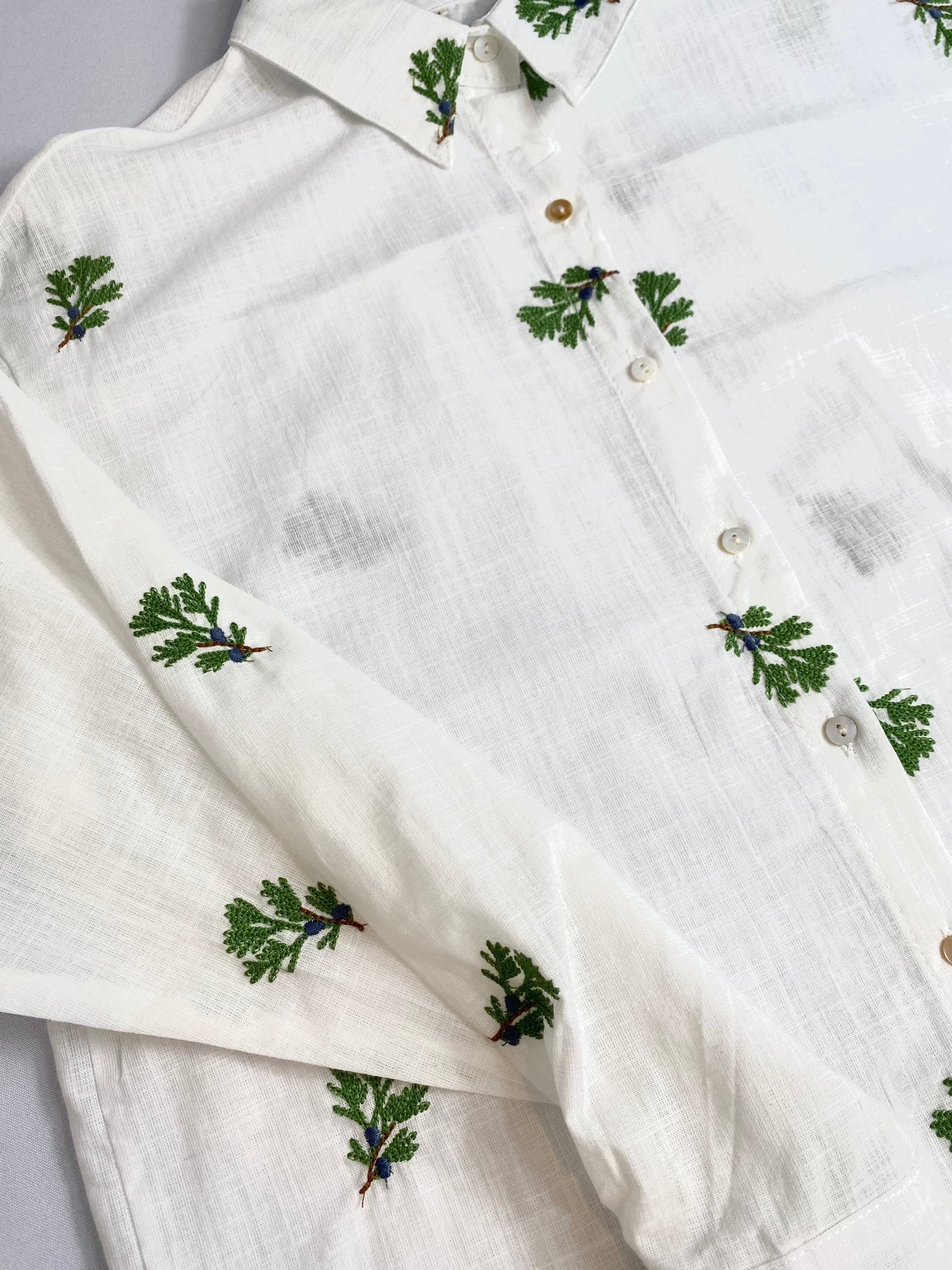 CAMISA BORDADO FLORES