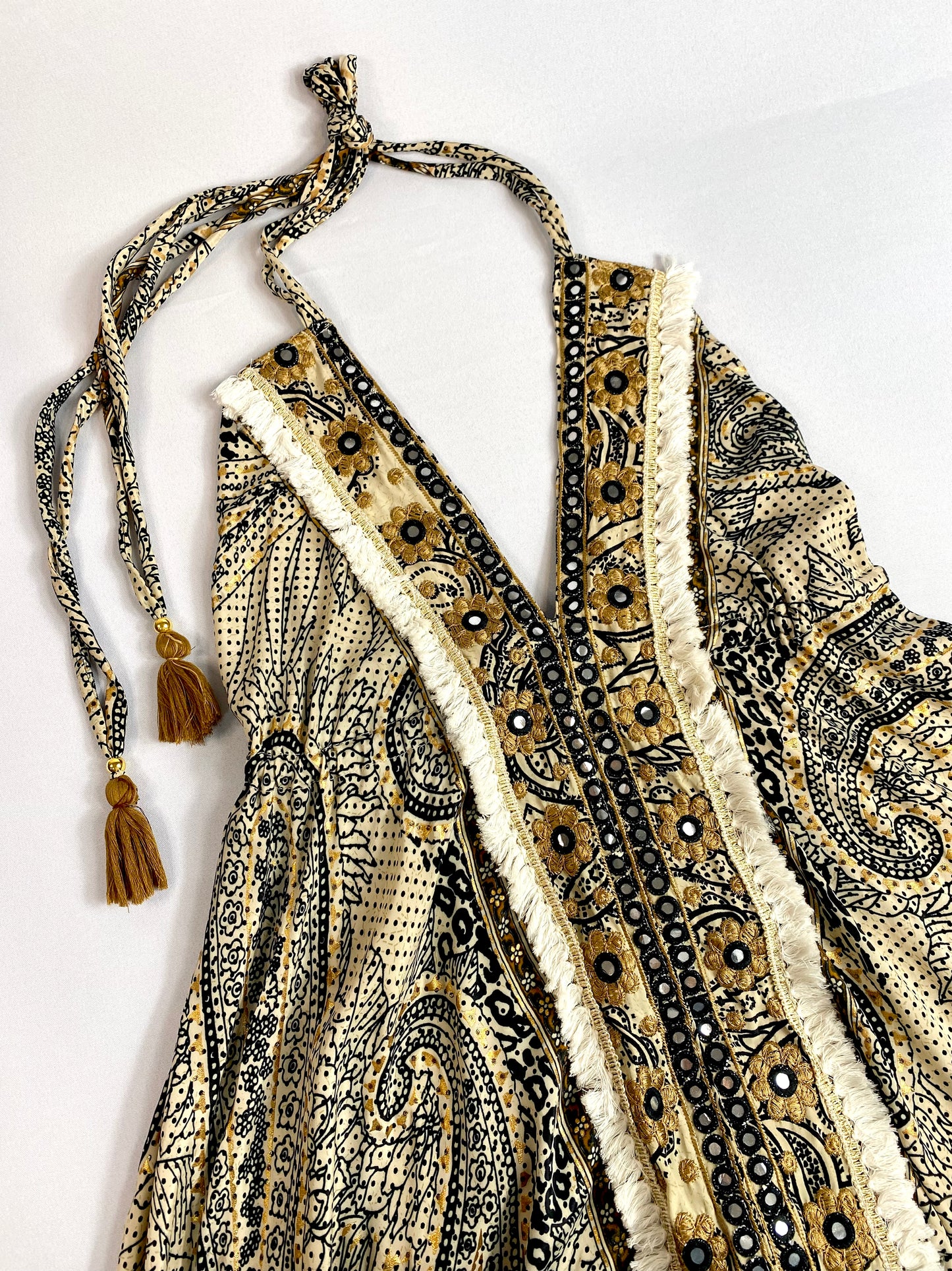 VESTIDO SEDA TIRANTES