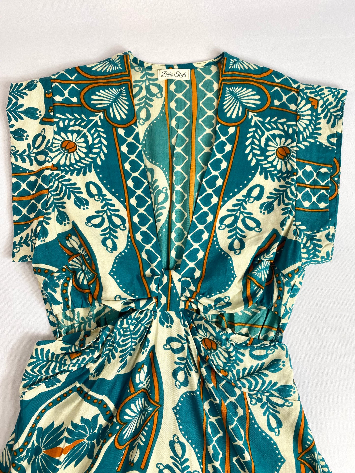 VESTIDO BLOCKPRINT SIN MANGAS