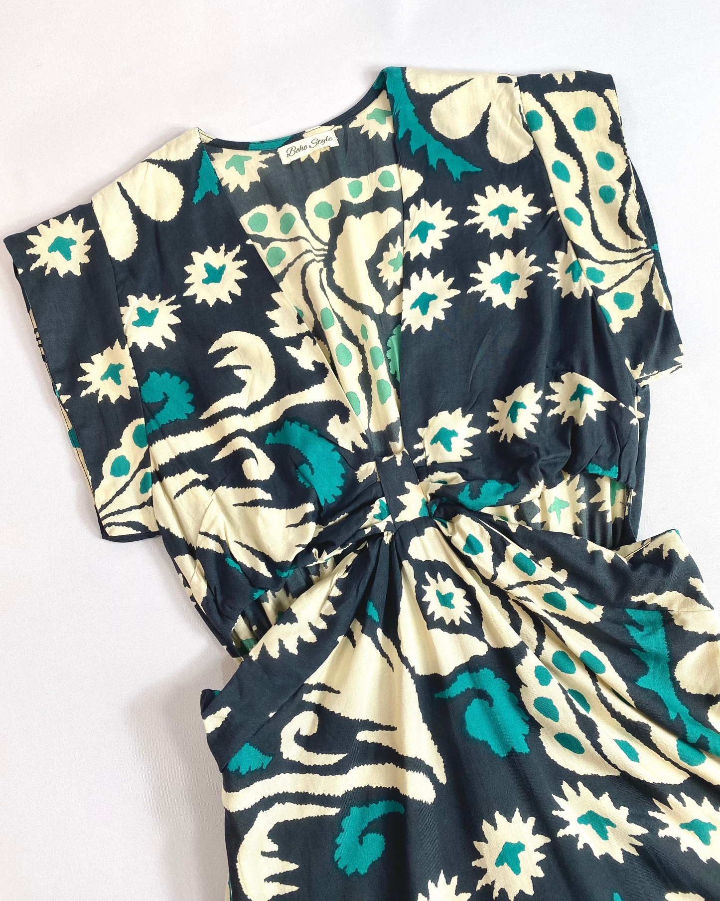 VESTIDO BLOCKPRINT SIN MANGAS