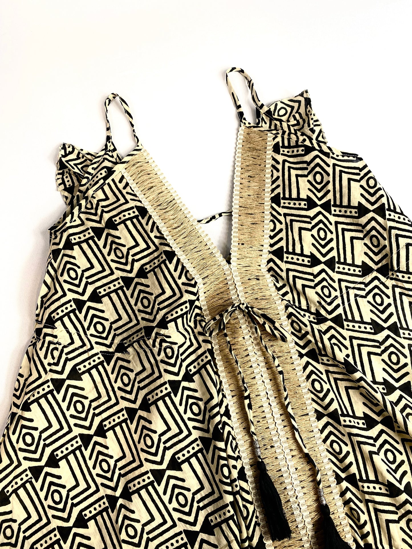 VESTIDO ALGODÓN TIRANTES CORTO