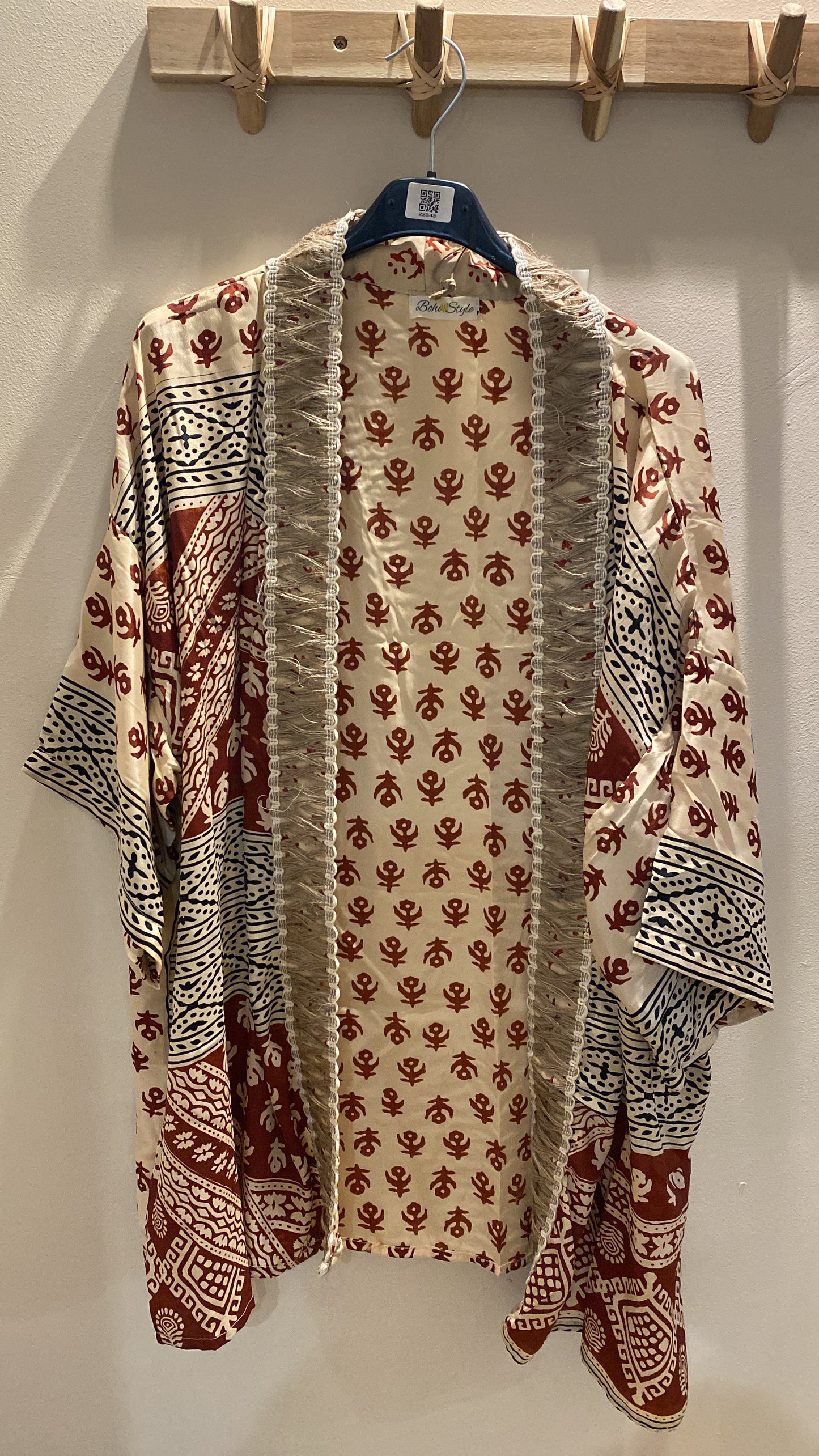 KIMONO SEDA CORTO