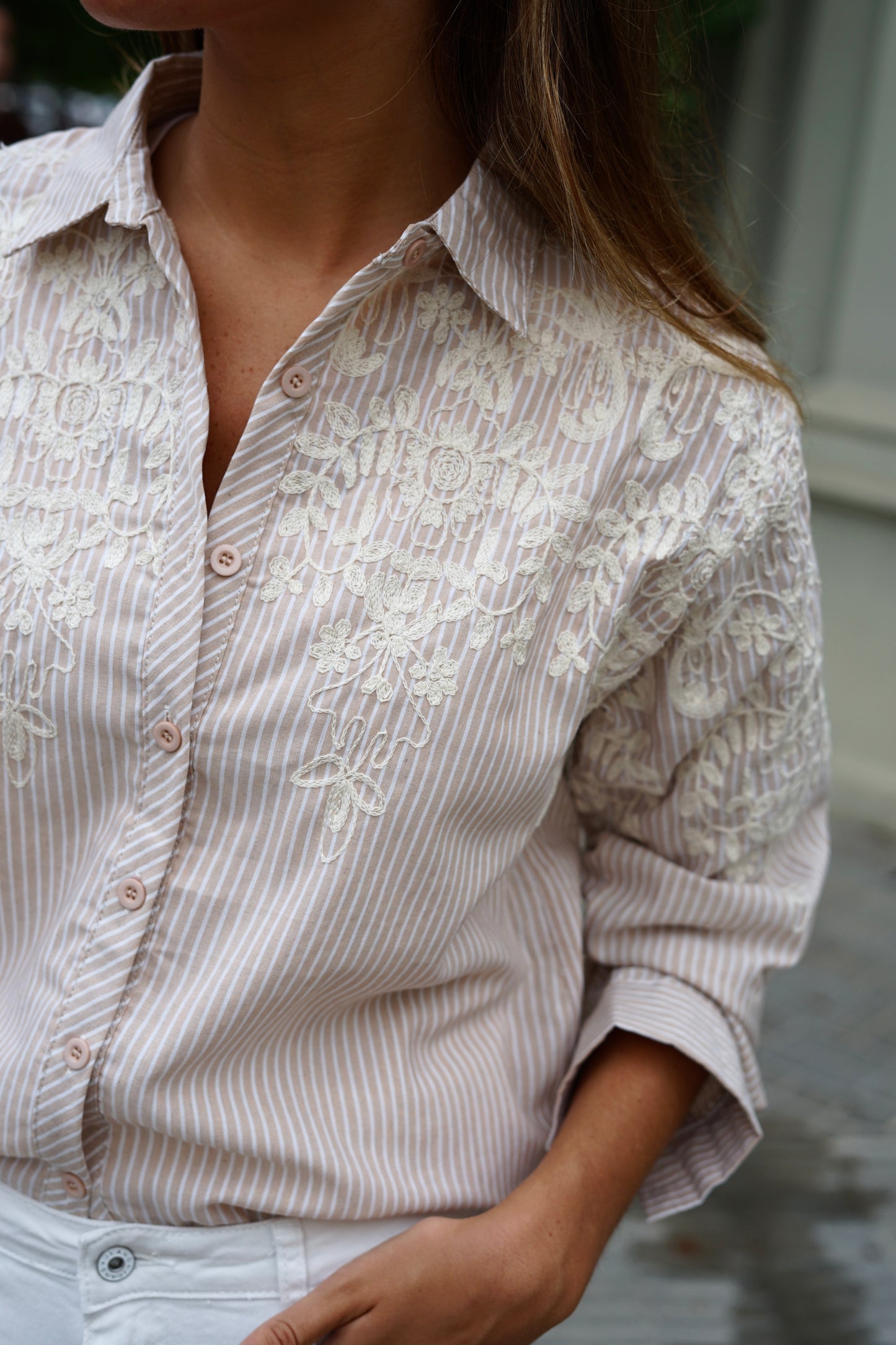 CAMISA BORDADA AGUSTINA