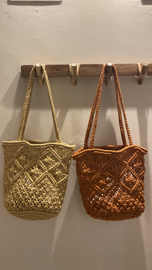 BOLSA MACRAMÉ