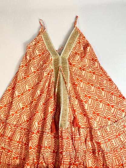 VESTIDO ALGODÓN TIRANTES CORTO