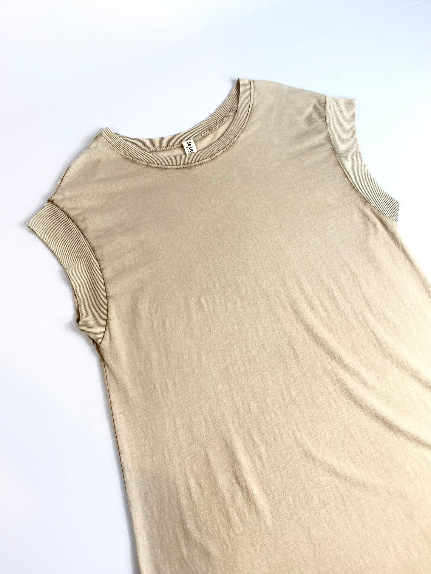 VESTIDO ALGODÓN LISO