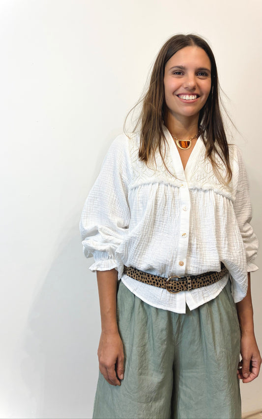 CAMISA BORDADA JOSEFINA