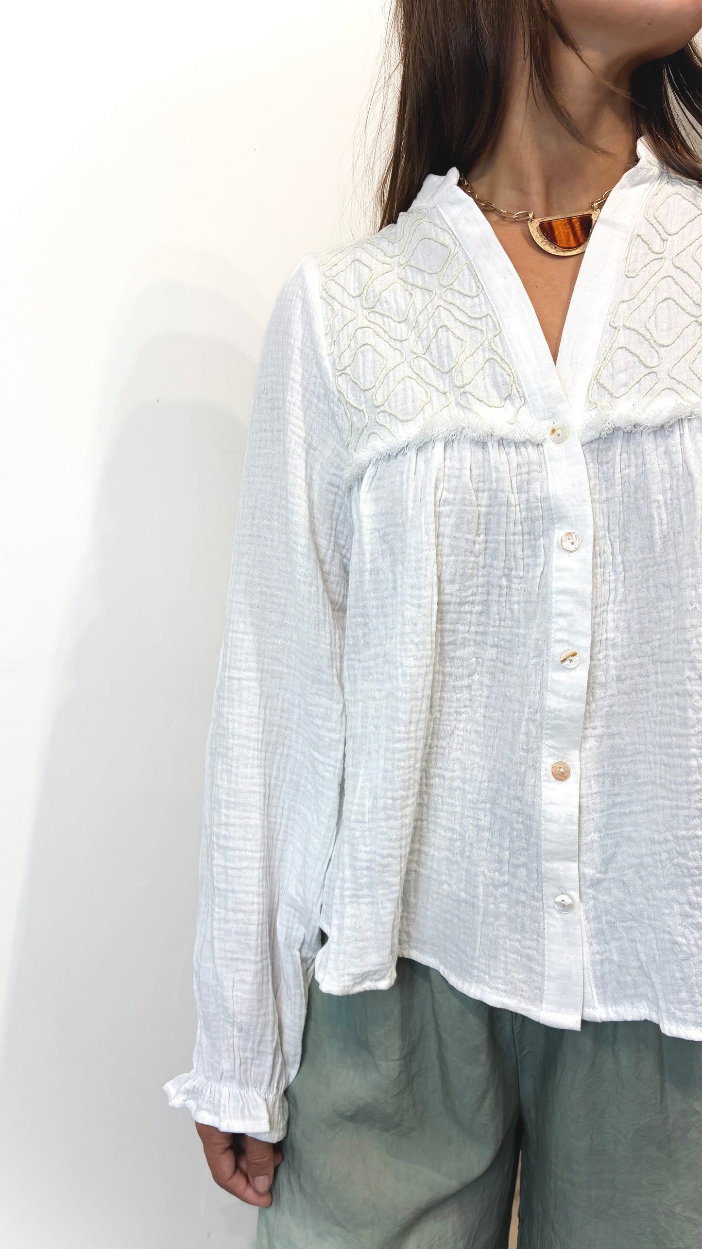 CAMISA BORDADA JOSEFINA