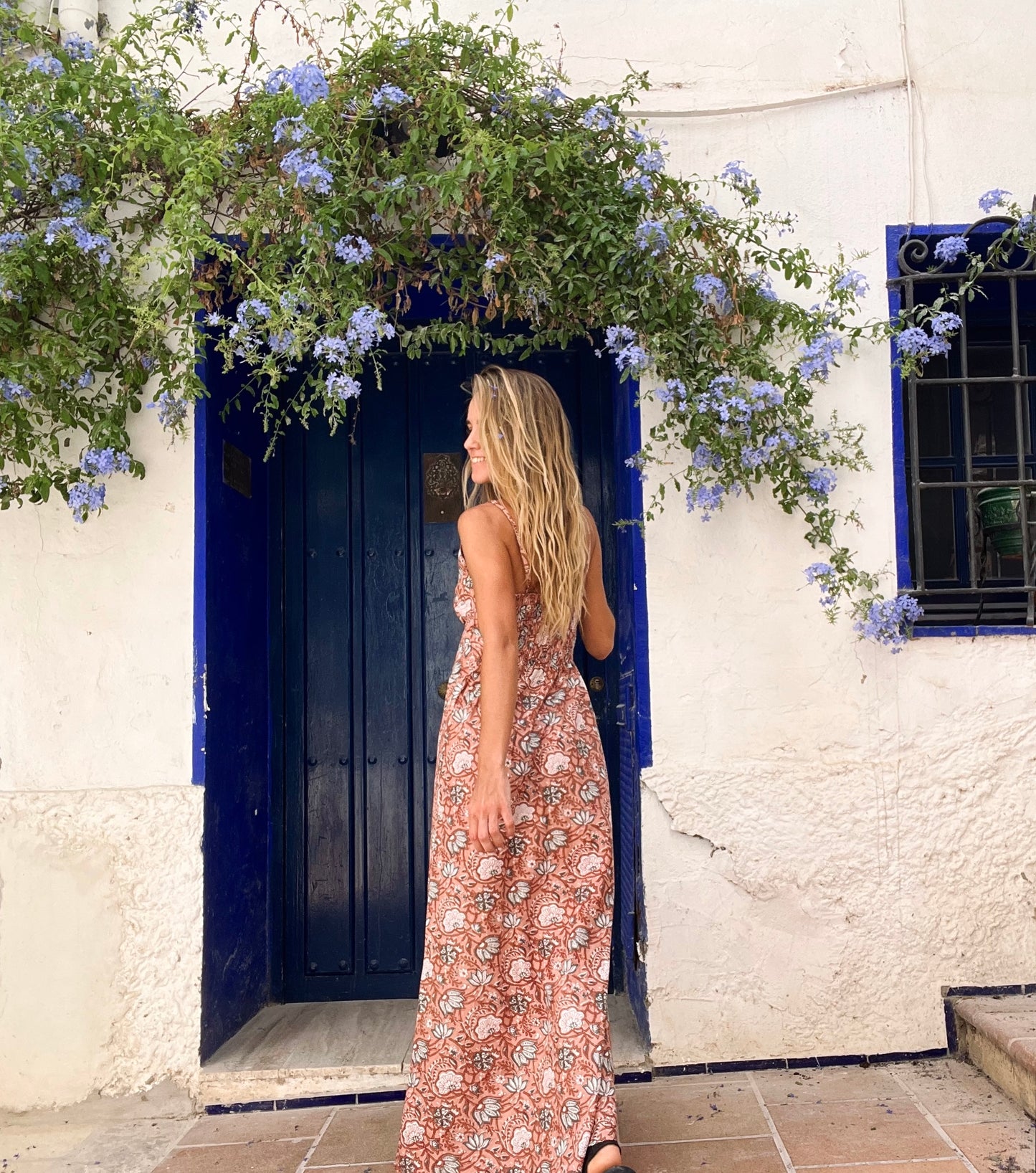VESTIDO BLOCKPRINT TIRANTES
