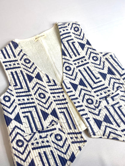 CHALECO BLOCKPRINT