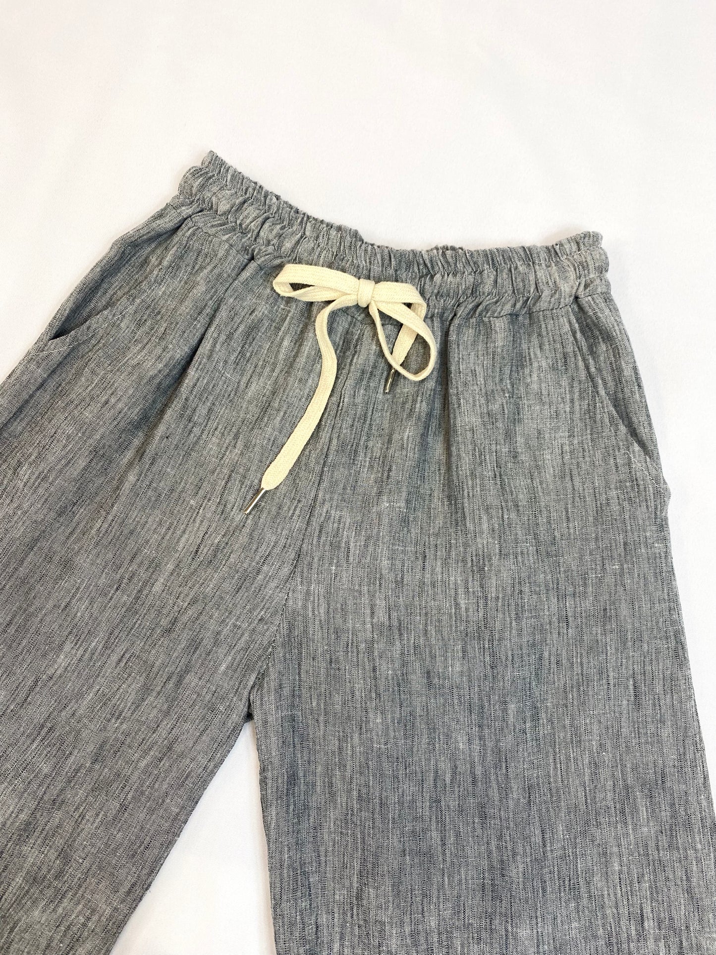PANTALON VISCOSA CON LAZO