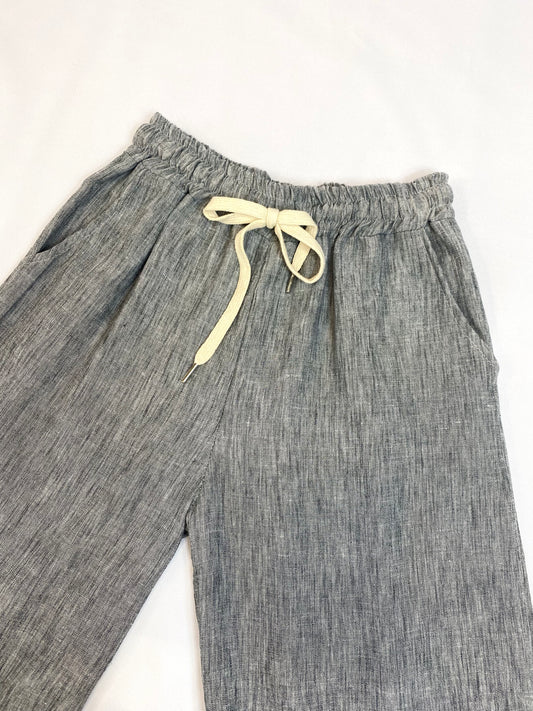 PANTALON VISCOSA CON LAZO