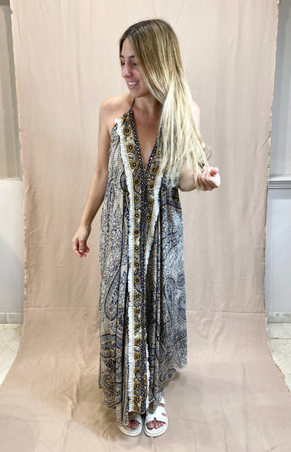 VESTIDO SEDA TIRANTES