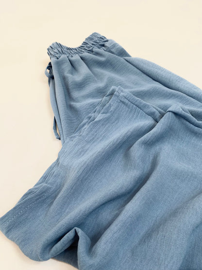 PANTALÓN CREP CON LAZO