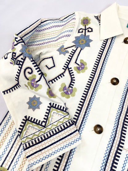 CHAQUETA BORDADA