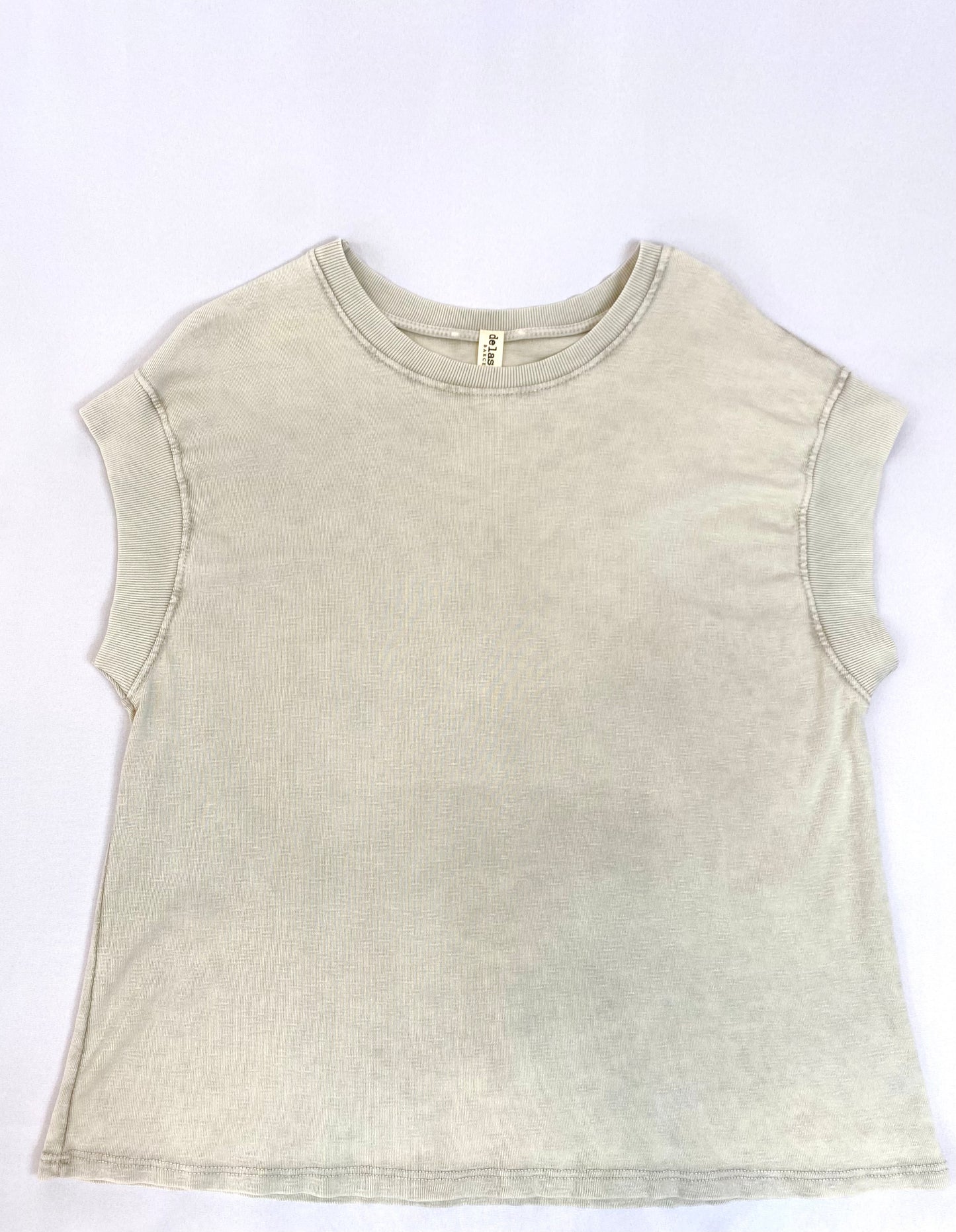 CAMISETA ALGODÓN SIN MANGAS