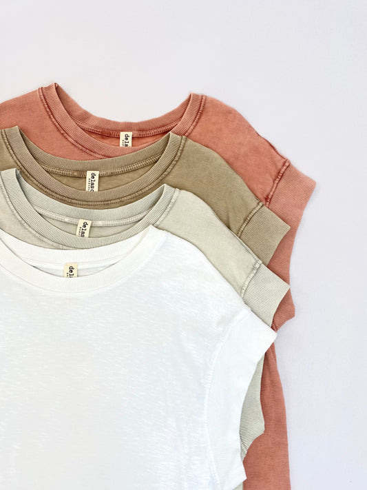 CAMISETA ALGODÓN SIN MANGAS