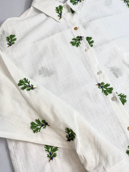 CAMISA BORDADO FLORES