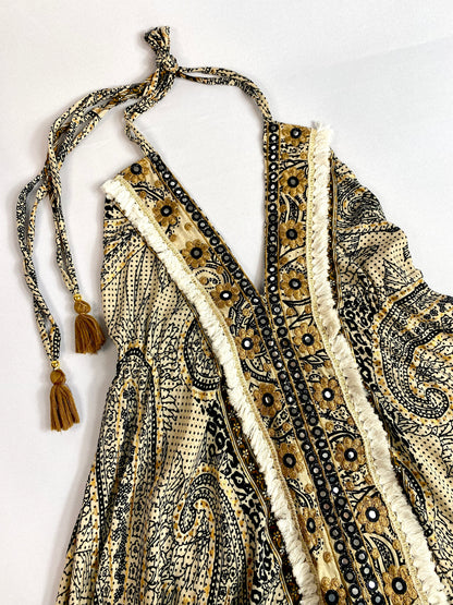 VESTIDO SEDA TIRANTES