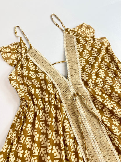 VESTIDO ALGODÓN TIRANTES CORTO