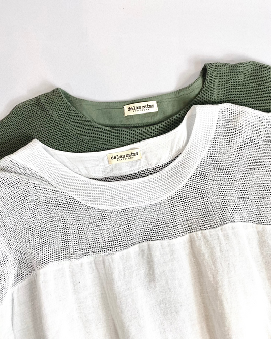 BLUSA CALADA 100% LINO