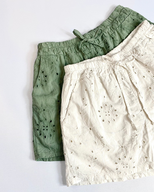 SHORT BORDADO