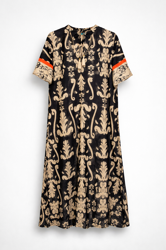 TÚNICA MANGA CORTA BLOCKPRINT