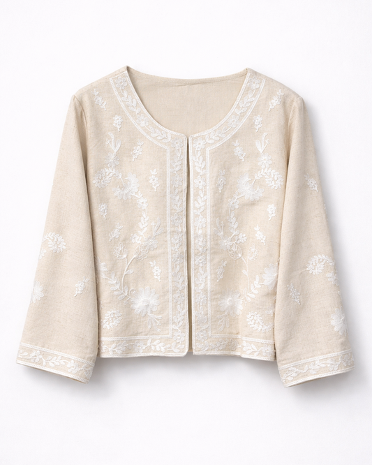 CHAQUETA BORDADA MELI