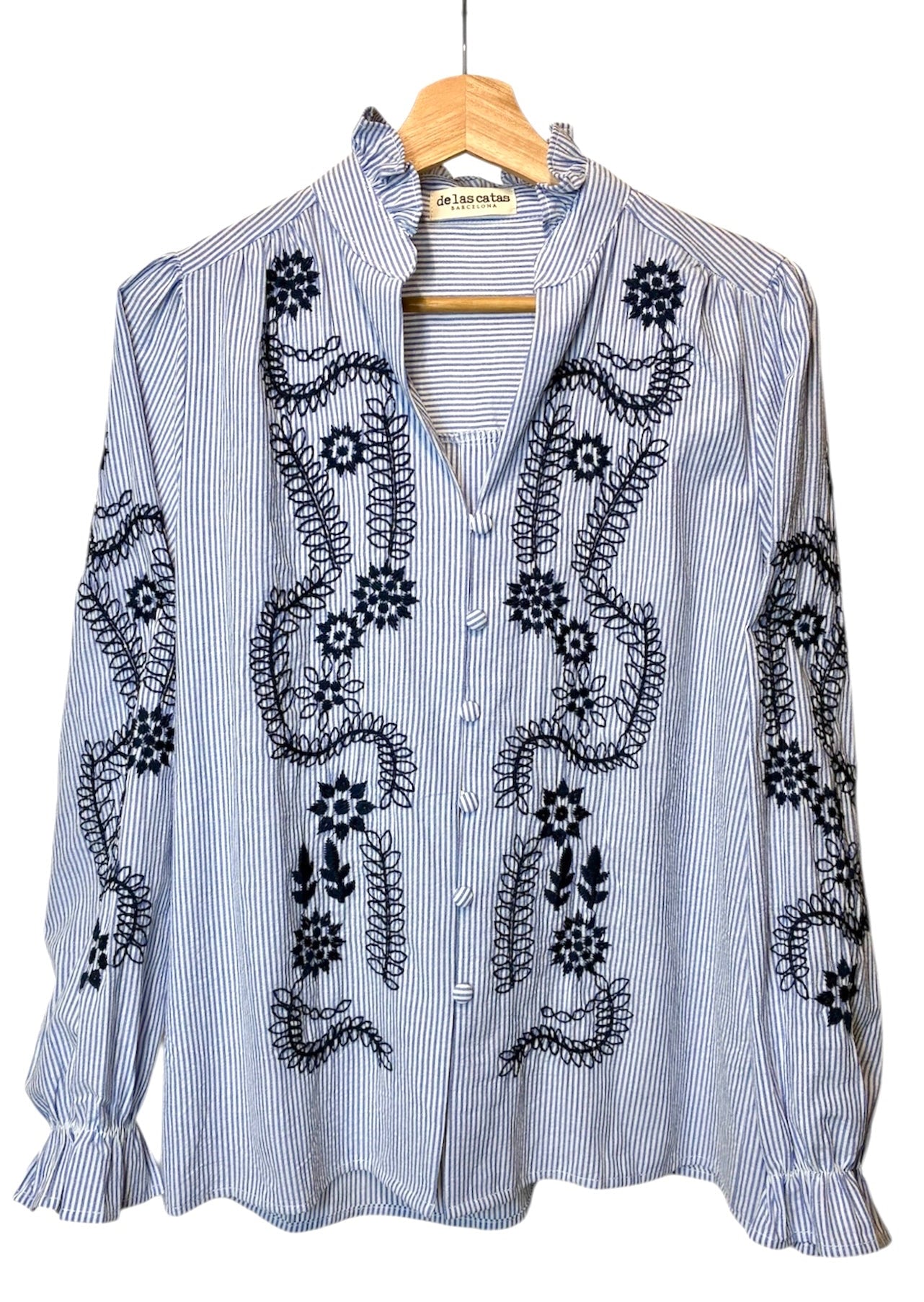 CAMISA BORDADA LUCIA