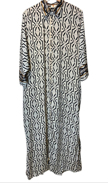 VESTIDO TÚNICA BLOCKPRINT